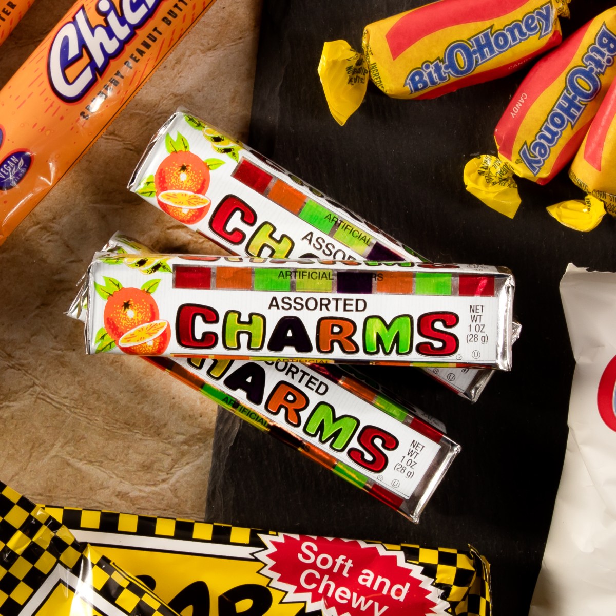 The Dish Candies with Real Sticking Power