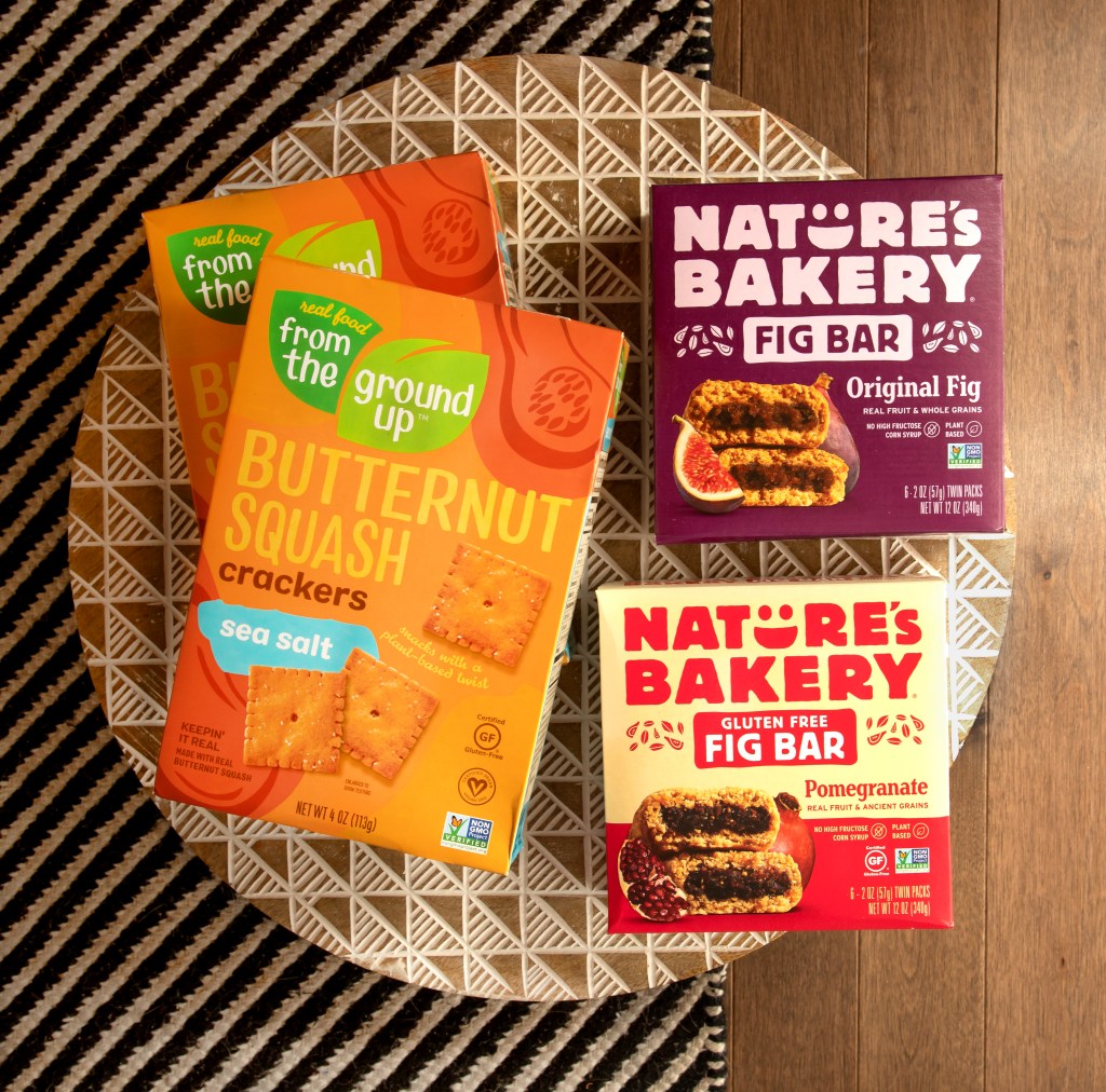 snacks, snack foods, plant-based snacks, whole wheat fig bars, gluten free fig bars, Natures Bakery fig bars, From the Ground Up Snacks, health and wellness, healthy snacks 