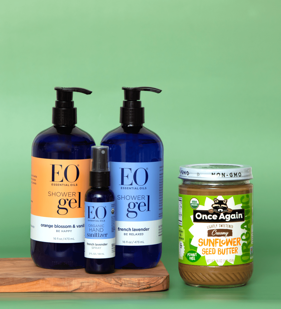 sustainable brands, EO Products, EO Essential Oils,  Once Again nut butter