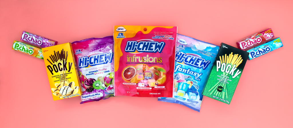 Japanese Candy,  Pocky, Hi-Chew, Puchao, imported candy, wholesale imported candy