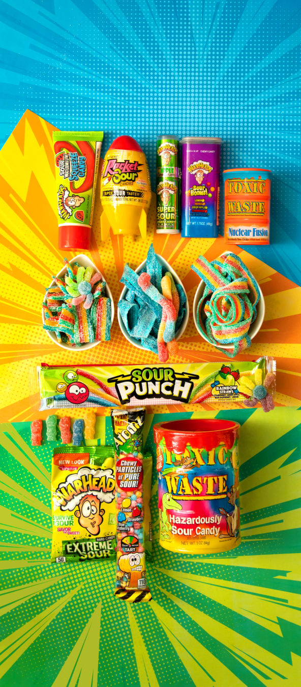 Why We Love to Pucker Up for Sour Candies