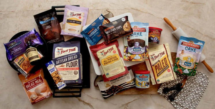 Baking Ingredients Raking in the Dough