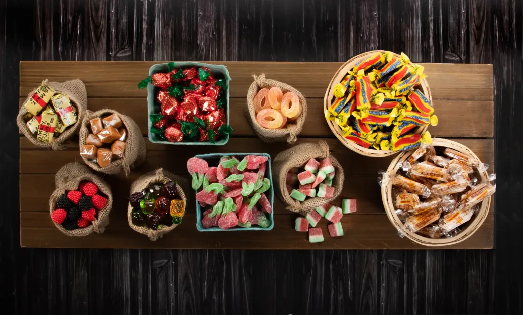 Farm Stand Candy Display 3