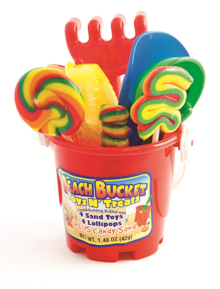 Beach Bucket Toys and Treats