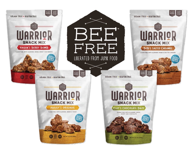BeeFree Warrior Snacks