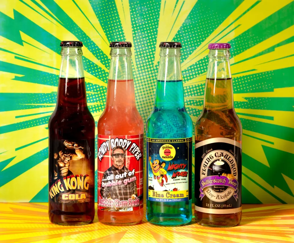 Celebrity Sodas Fictional