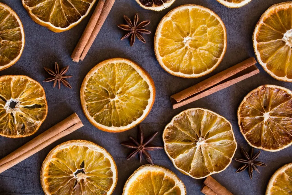 Orange with Fall Spices