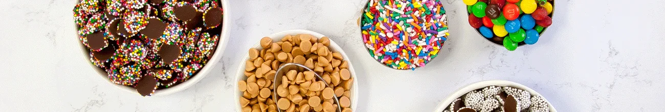Bulk Toppings and Melting Chocolate