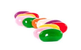 Colorful Jelly Belly jelly beans